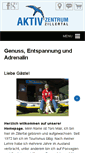 Mobile Screenshot of aktivzentrum-zillertal.at